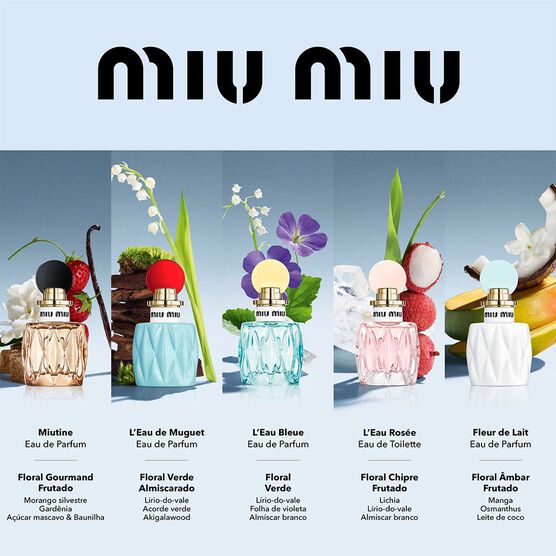 Perfume Miu Miu L'eau Ros&eacute;e Feminino Eau de Toilette